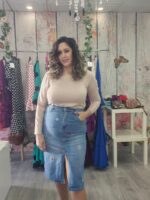 Falda florecilla