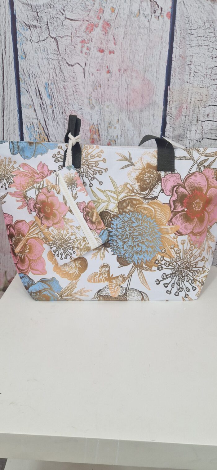 Bolso flores - Imagen 1