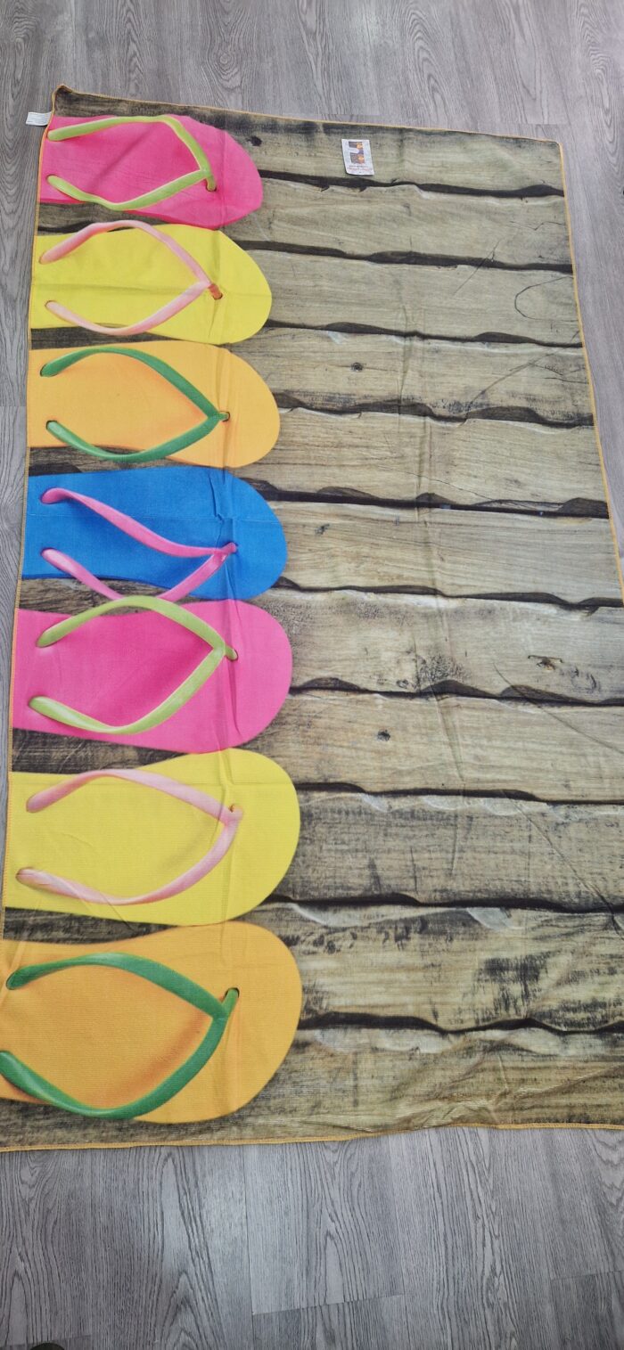 toalla chanclas - Imagen 1