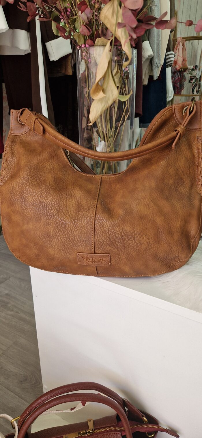 bolso camel - Imagen 1