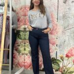 Pantalón vaquero brillo