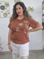 Camiseta flor - Imagen 3