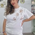Camiseta flor