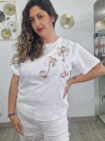 Camiseta flor